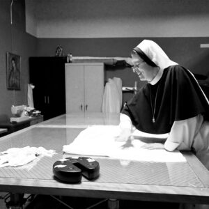 Sister sewing