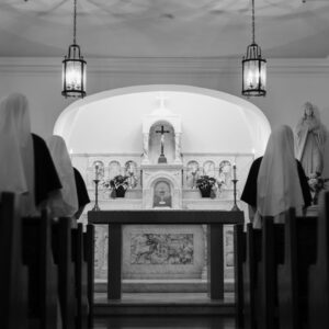 sisters praying philly chapel lighter